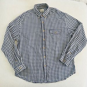 J. Crew • checkered‎ work shirt • size L
